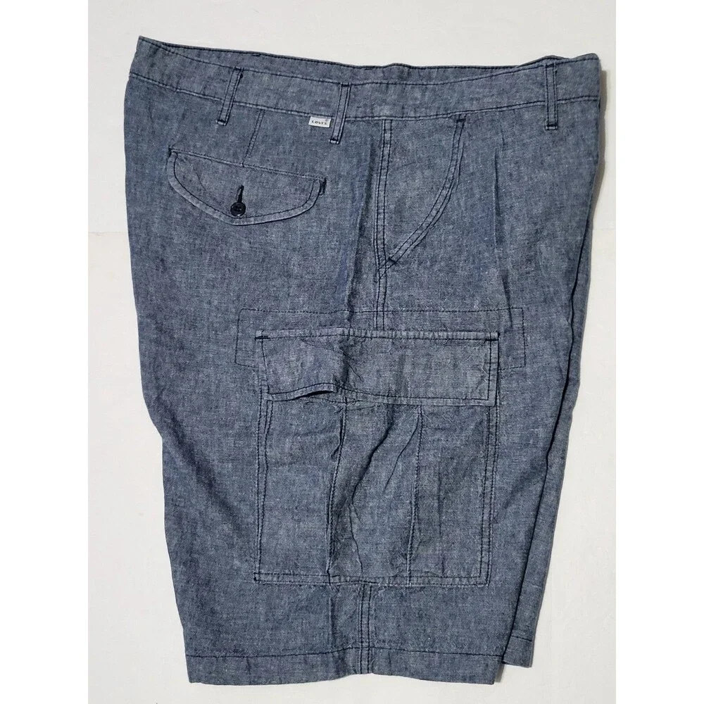 Levi’s Strauss & Co Men’s Casual Cargo Shorts Size 40  Blue